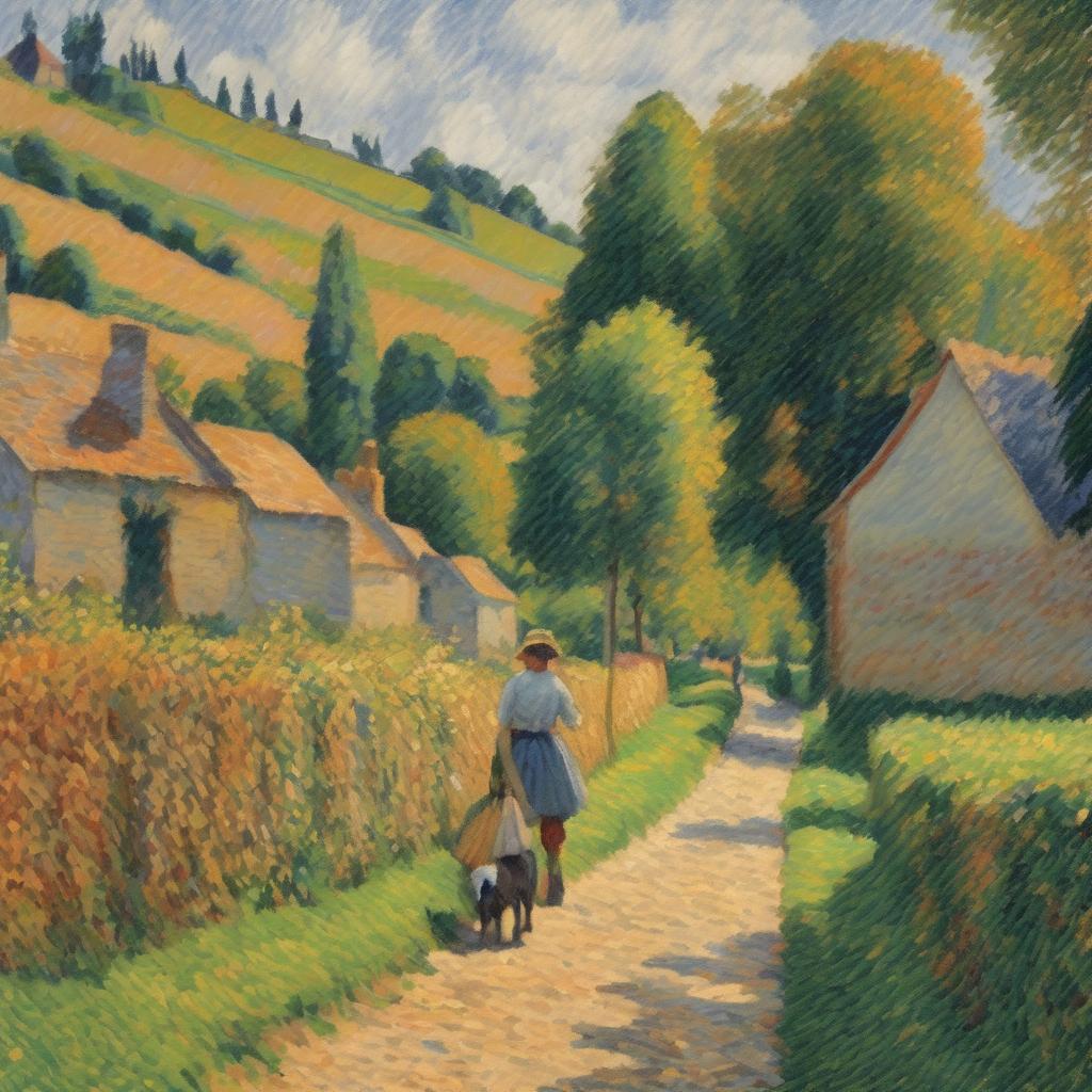 Ο Καλλιτεχνικός Υφος του Lucien Pissarro